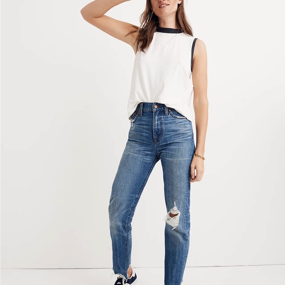 Madewell The Perfect Summer Jean: Destructed Edition